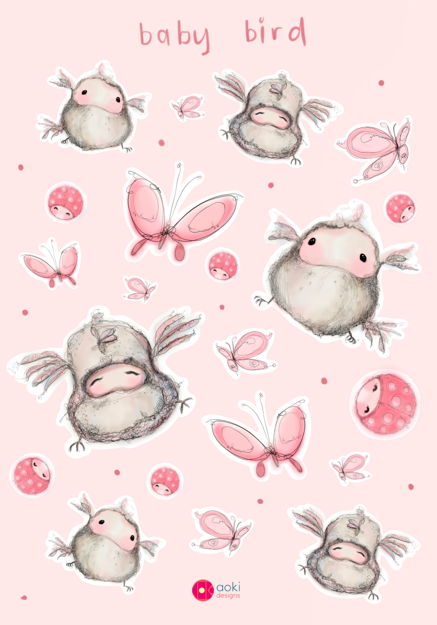 Sticker Sheet - A5