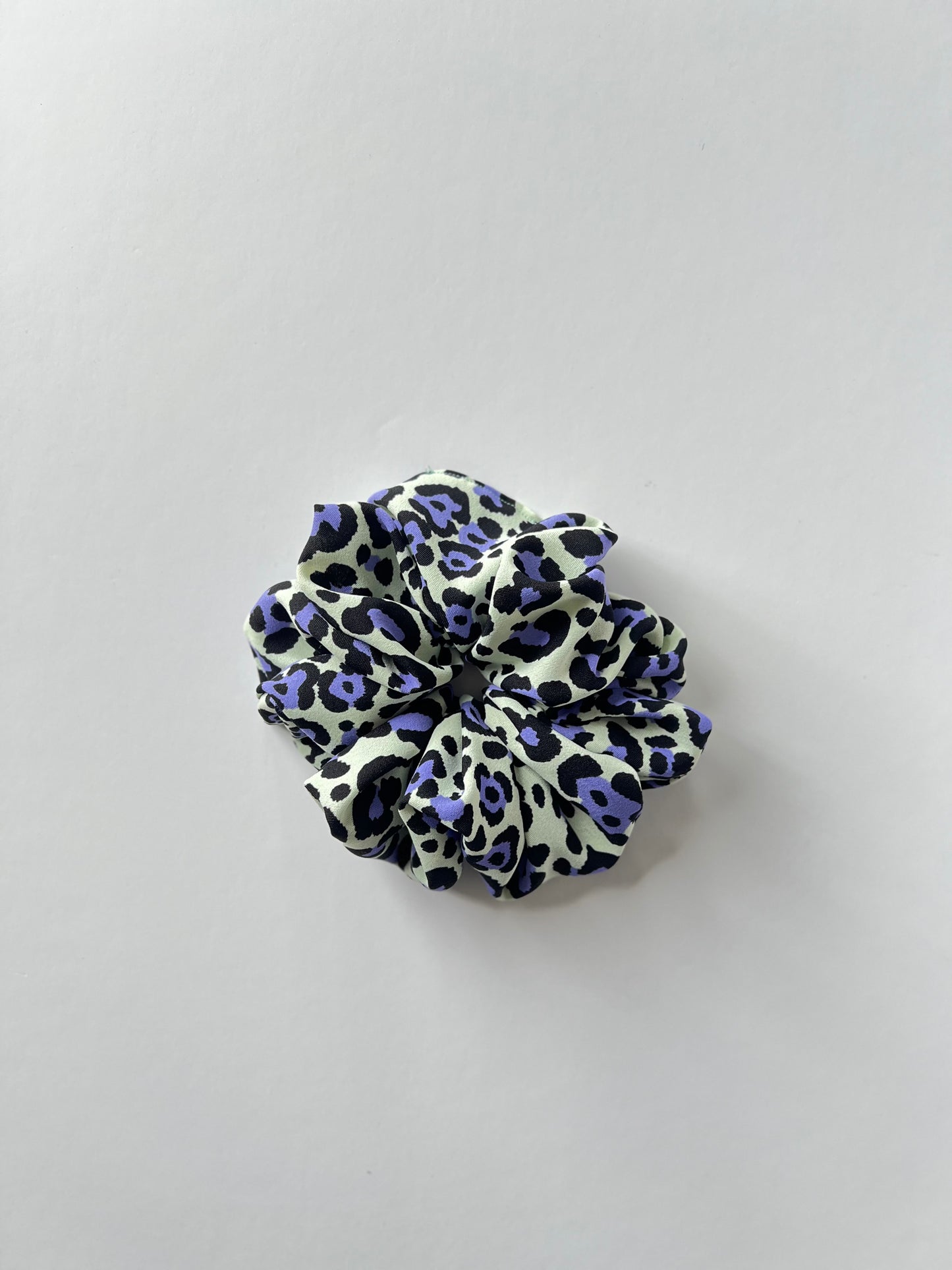 Leopard Blue Cotton