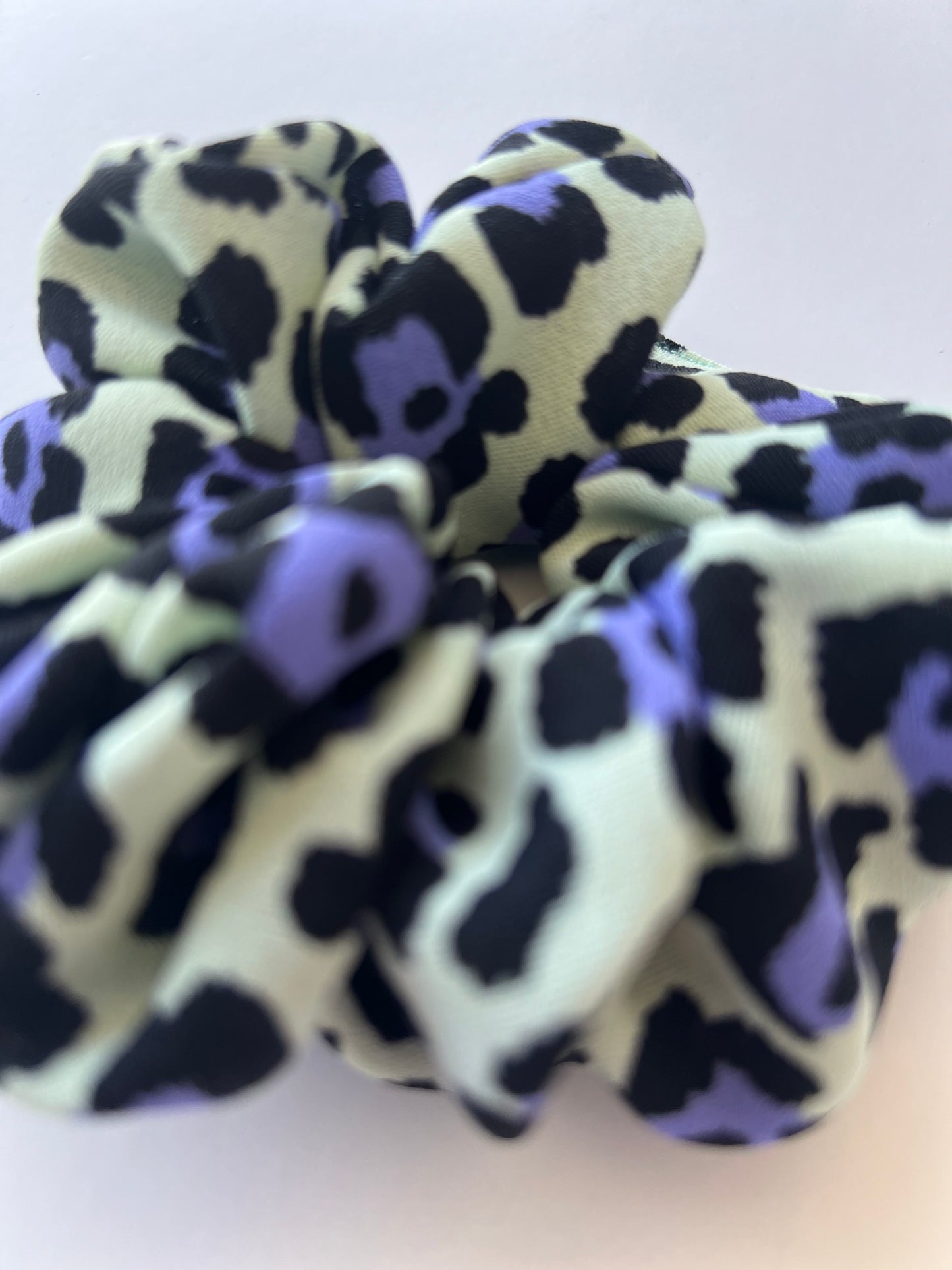 Leopard Blue Cotton