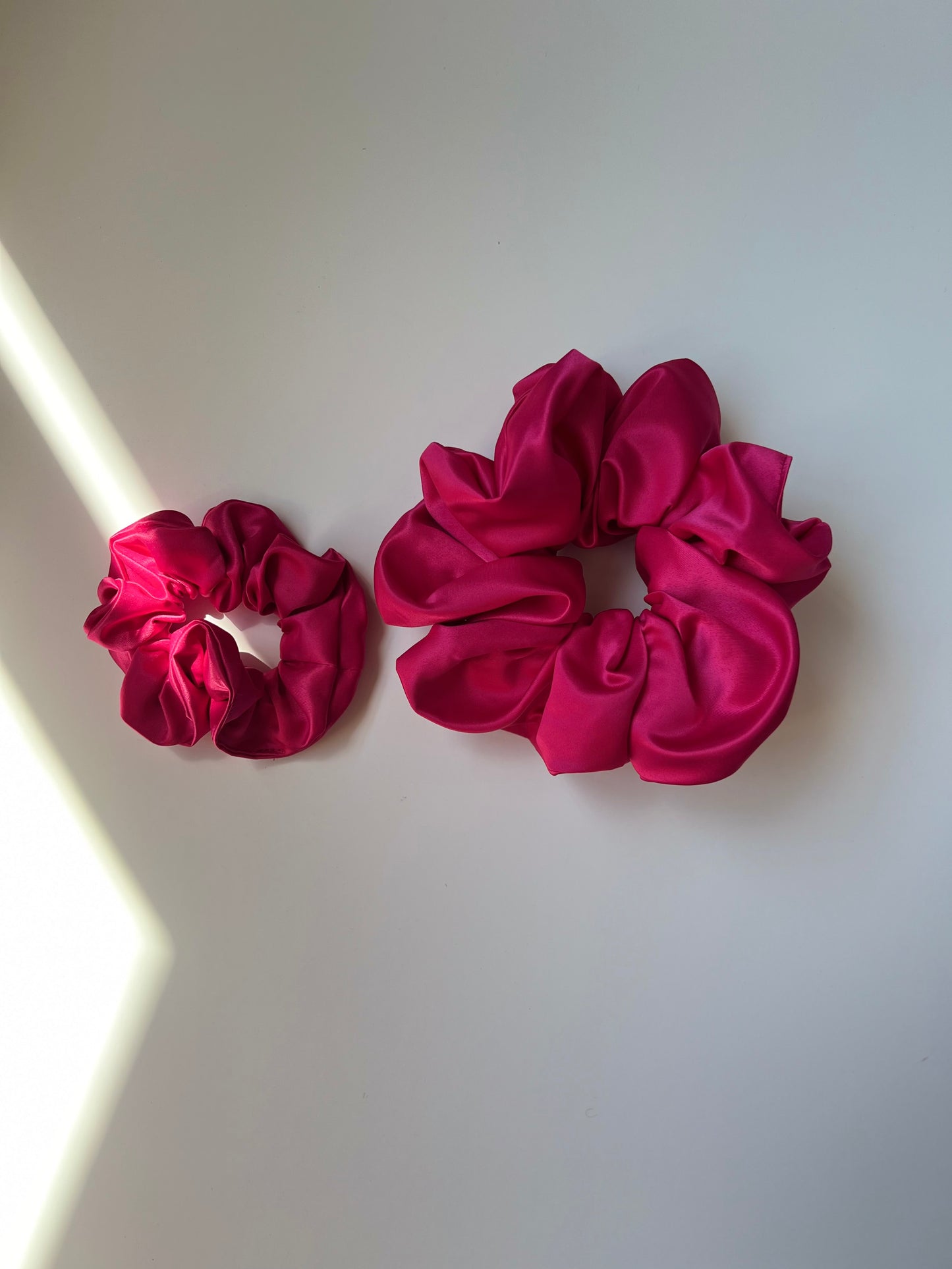 Cerise Pink Satin