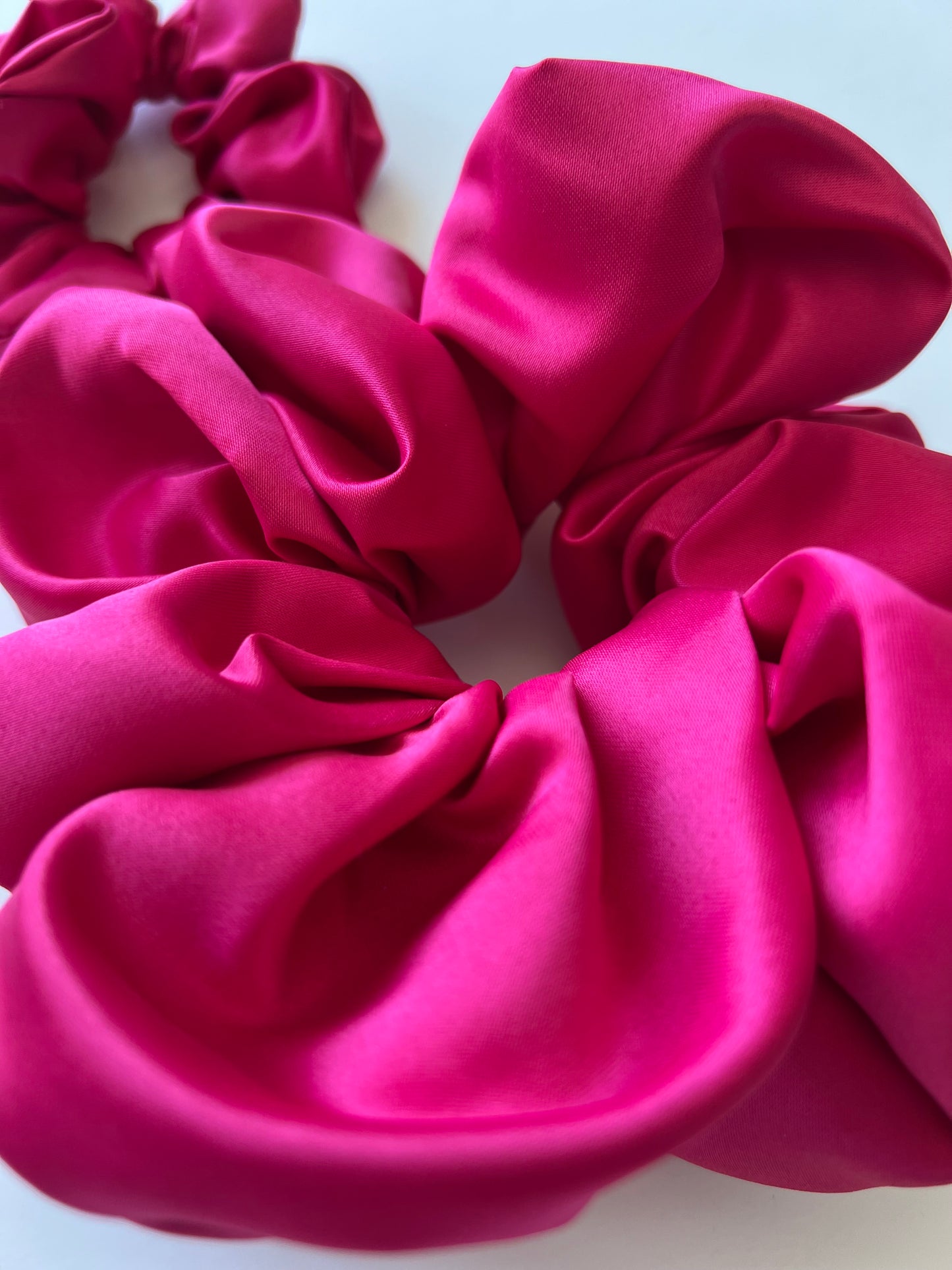 Cerise Pink Satin