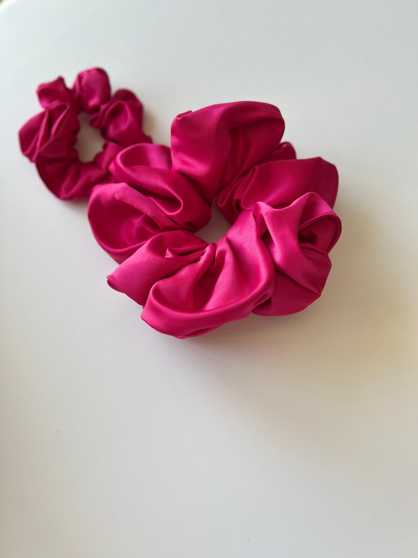 Cerise Pink Satin