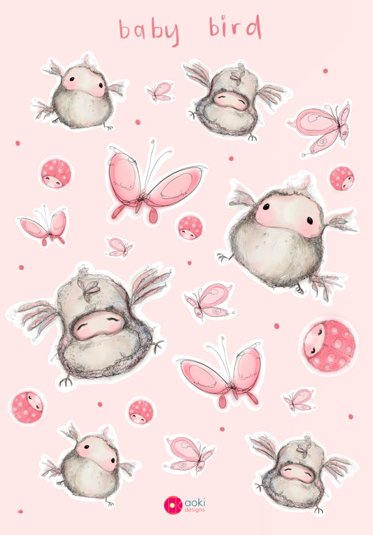 Sticker Sheet - A5